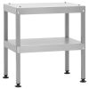 BBQ Oven Smoker with Table Galvanized Steel
